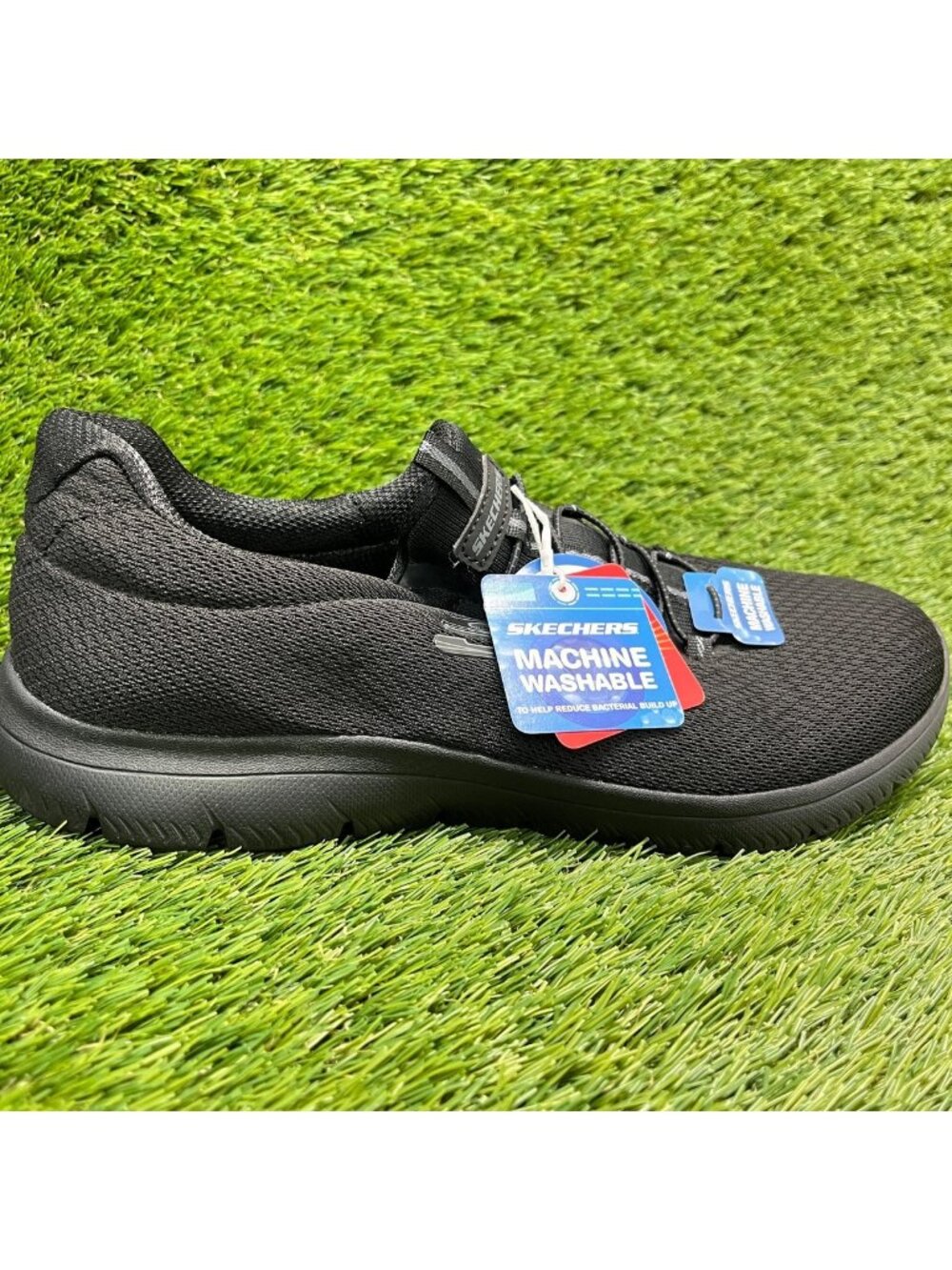 Skechers Summits-Summer Blush Womens Size 11D Black Athletic Shoes Sneakers